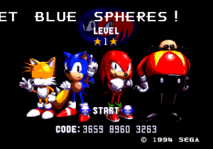 blue sphere screen