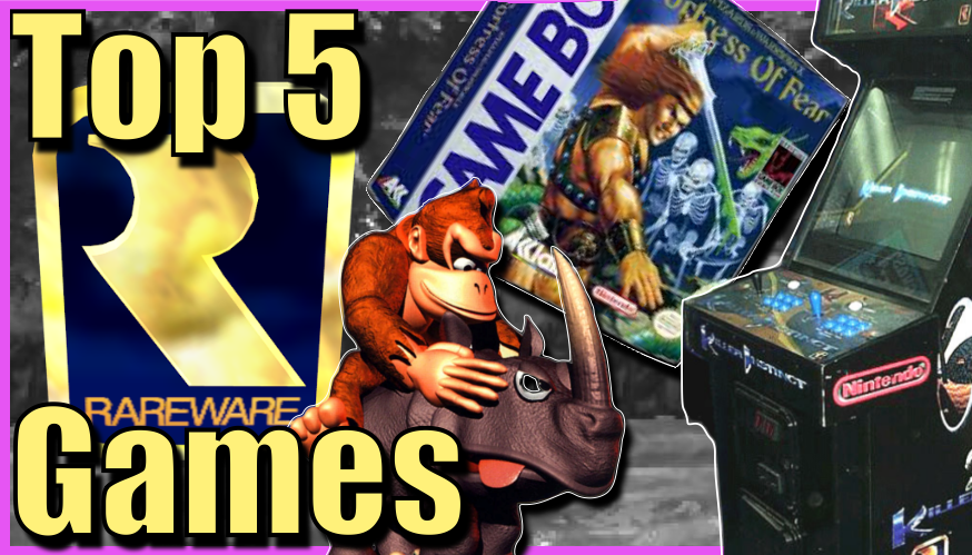 My Rareware experience – Top&nbsp;5